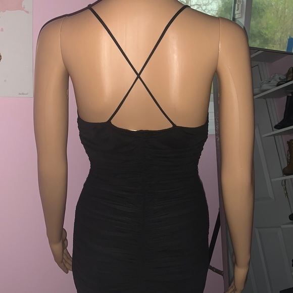 NWOT Monaco low cut sexy mini dress - Picture 5 of 5
